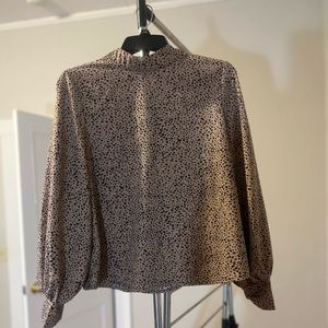 Leopard printed shirt , size - small
